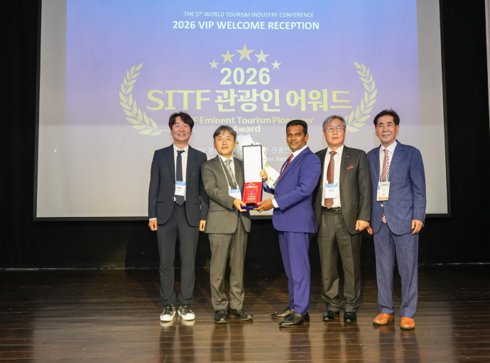 Deputy Minister Prof. Ruwan Ranasinghe Receives Prestigious SITF Eminent Tourism Pioneer Award 2026